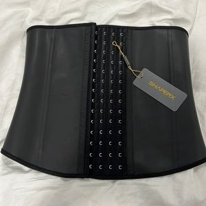 SHAPERX waist trainer shapewear with four adjustments S
